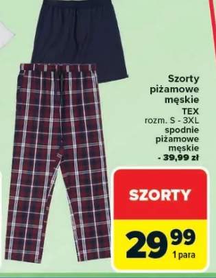 szorty męskie