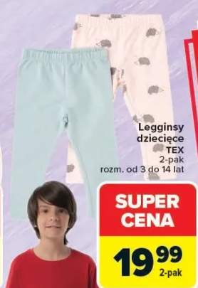 legginsy dziecięce