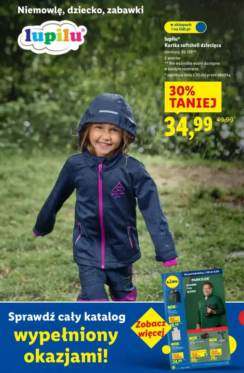 kurtka softshell dziecięca