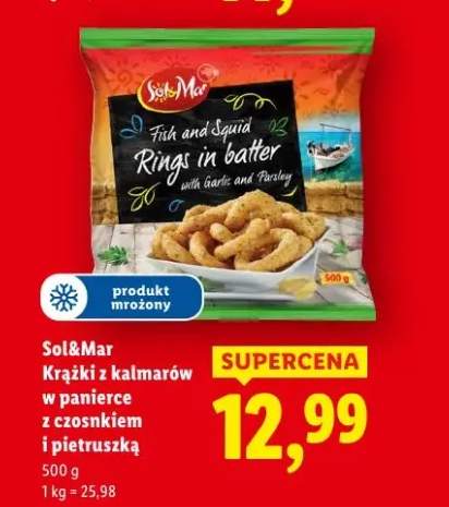 krążki kalmarów