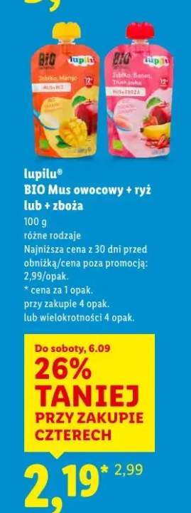 mus owocowy