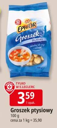 groszek ptysiowy