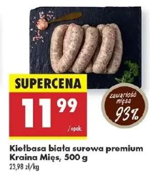kiełbasa biała surowa
