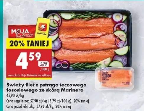 filet z pstrąga