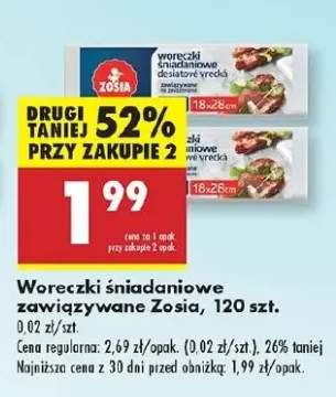 woreczki śniadaniowe