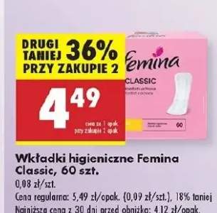 wkładki higieniczne
