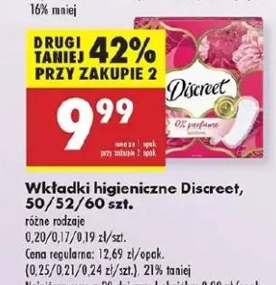 wkładki higieniczne