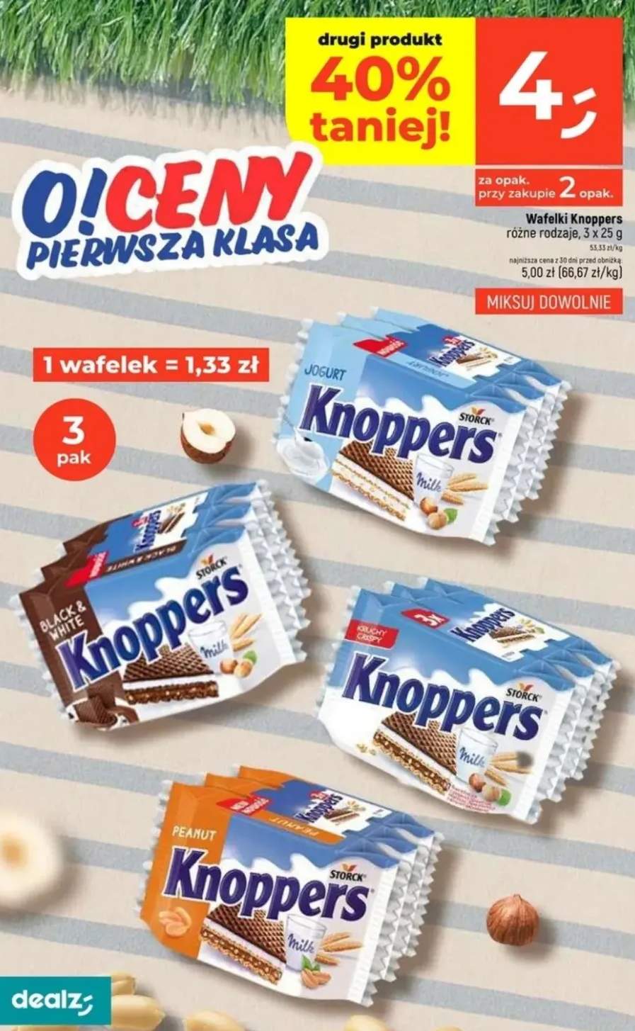 wafelki Knoppers