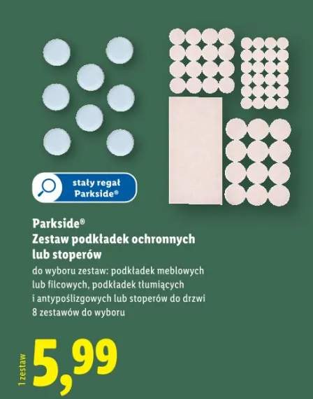 podkładki pod meble