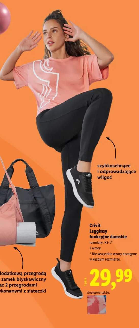 legginsy