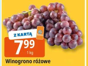 winogrona różowe