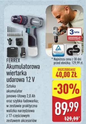wiertarka akumulatorowa