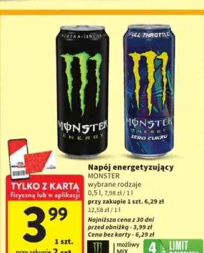 napój energetyczny
