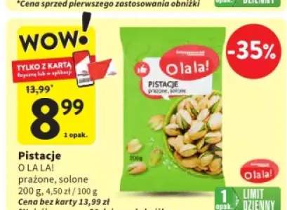 pistacje solone
