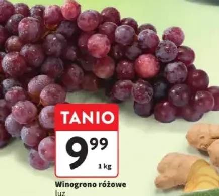 winogrona różowe