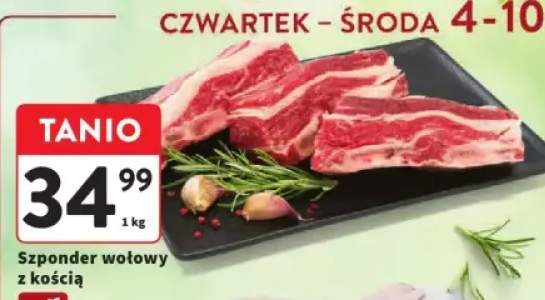 szponder wołowy z kością