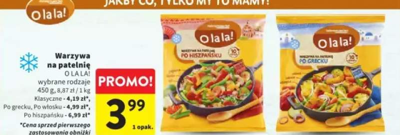 warzywa na patelnię