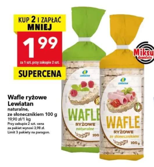 wafle ryżowe