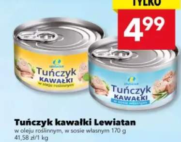 tuńczyk kawałki
