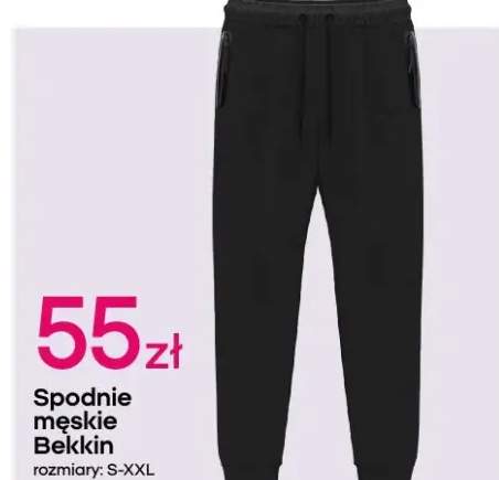 spodnie męskie