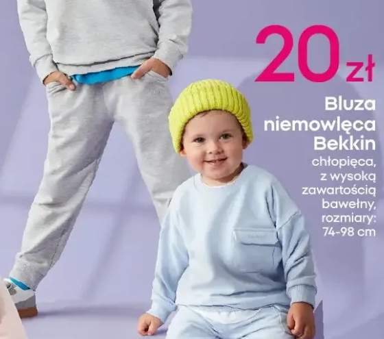 spodnie niemowlęce