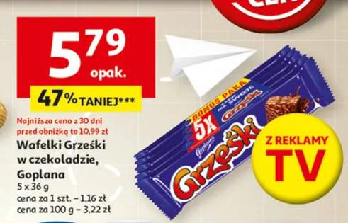 wafelki w czekoladzie