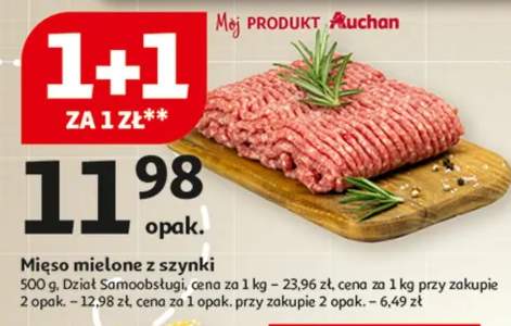 mięso mielone z szynki
