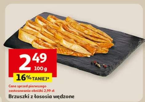 brzuszki łososia wędzone