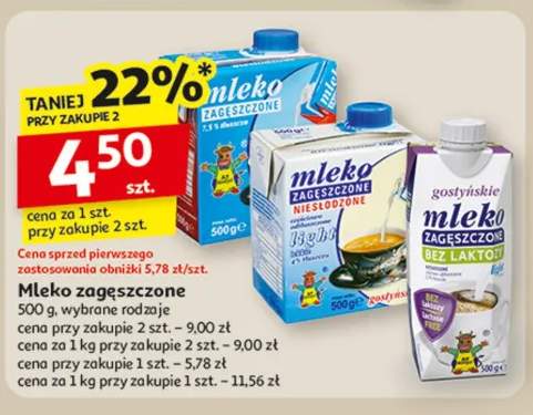 mleko zagęszczone
