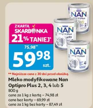 mleko modyfikowane