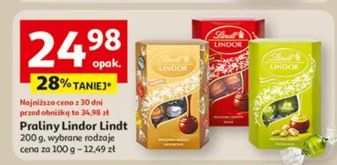 praliny Lindt