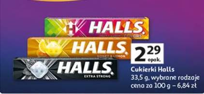 cukierki Halls