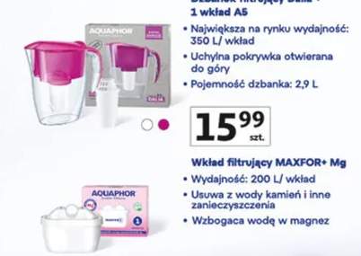 dzbanek filtrujący