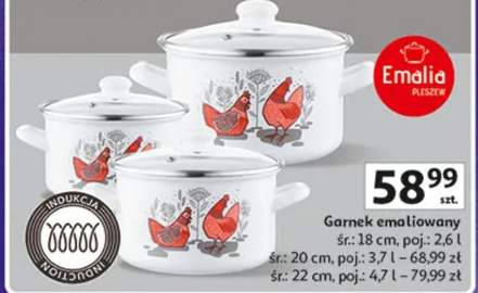 garnek emaliowany
