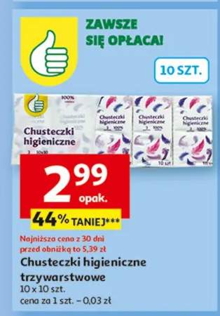chusteczki higieniczne