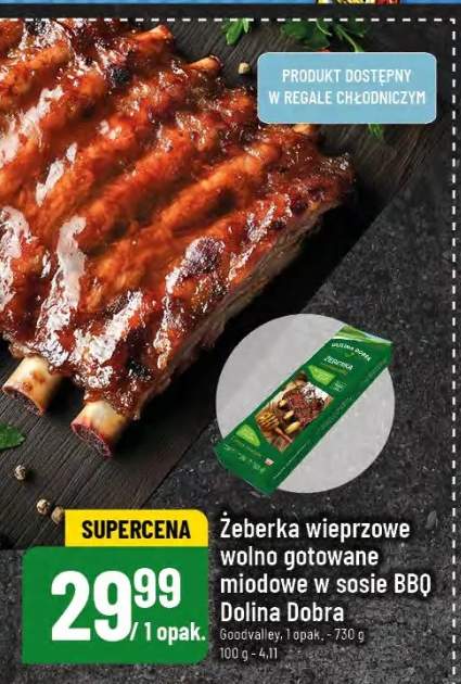 żeberka wieprzowe wolno gotowane