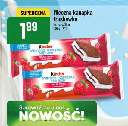mleczna kanapka