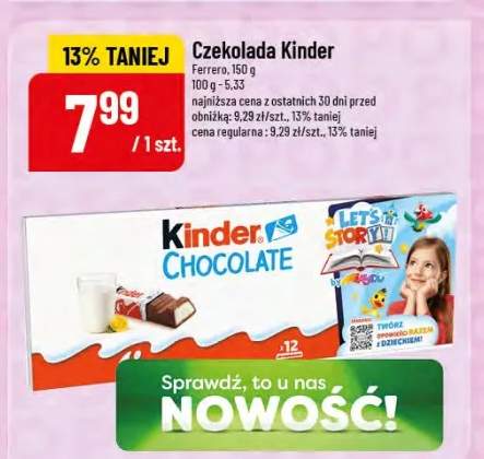 kinder czekolada