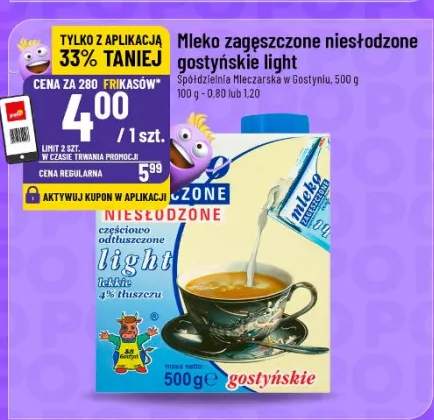 mleko zagęszczone