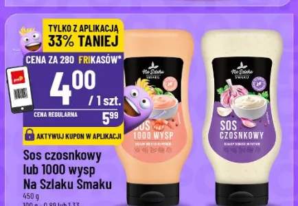 sos czosnkowy