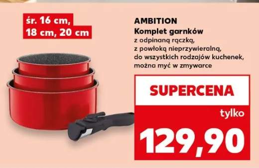 komplet garnków