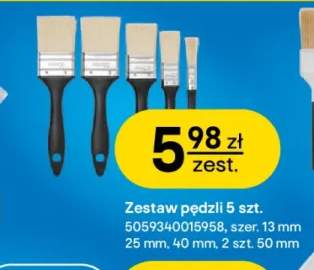 zestaw pędzli