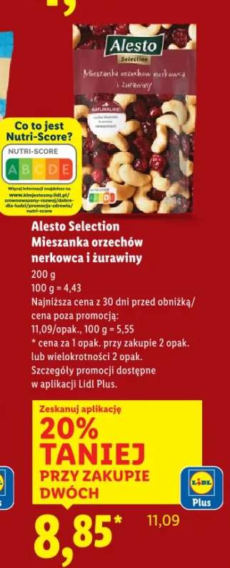 mieszanka orzechów