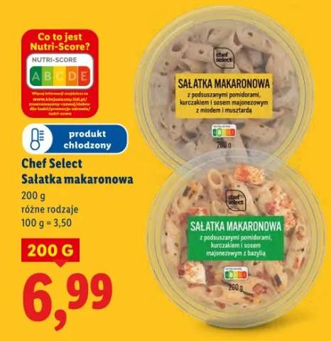 sałatka makaronowa