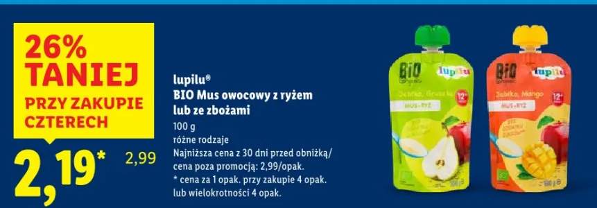 mus owocowy