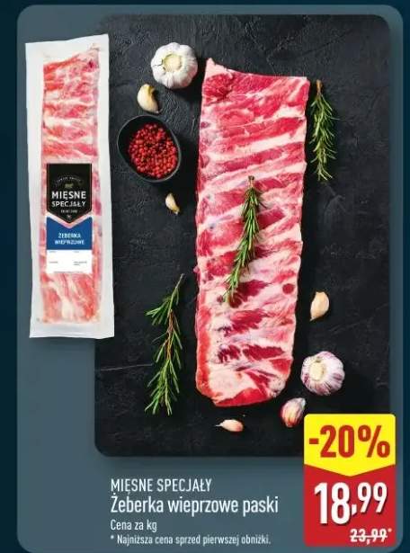żeberka wieprzowe