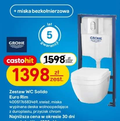 zestaw podtynkowy wc