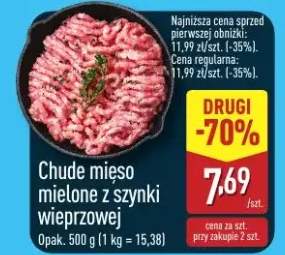 mięso mielone z szynki