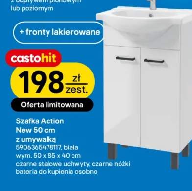szafka z umywalką