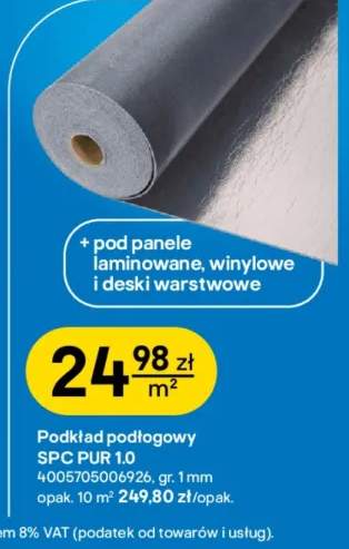 podkład podłogowy